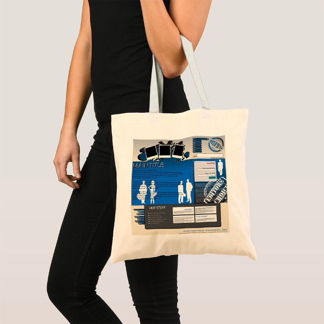 Website Layout Tote Bag (Creator Uploaded)