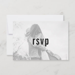 Website Modern Minimalist Simple Photo RSVP