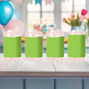 Website with a Green Background and White Border  Can Glass