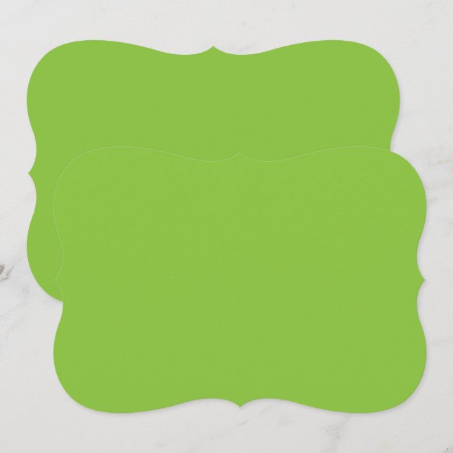 Website with a Green Background and White Border  Card (Front/Back)