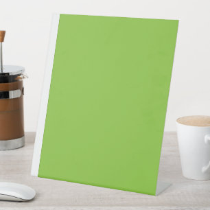 Website with a Green Background and White Border  Pedestal Sign