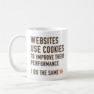 Websites Use Cookies Coffee Mug