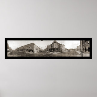 Webster City IA Scene Photo 1907 Poster