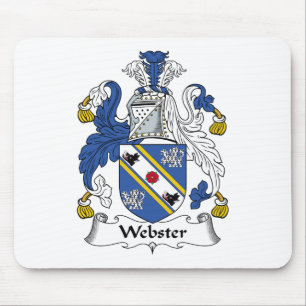 Webster Family Crest Mouse Mat