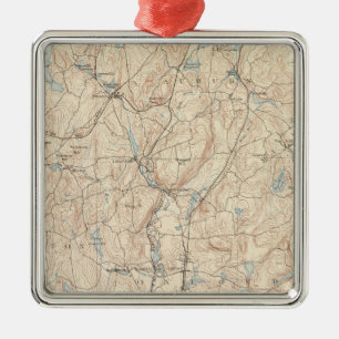 Webster, Massachusetts Metal Tree Decoration