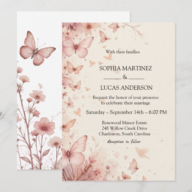 WED INVITATION (Front/Back)