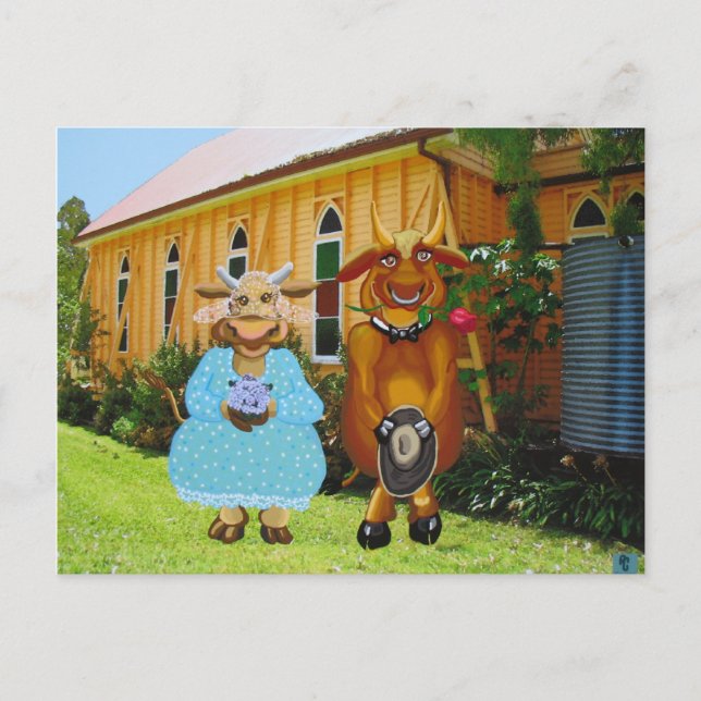 Weddabull Postcard (Front)