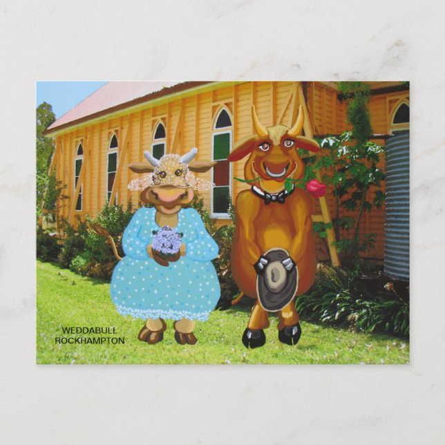 Weddabull Postcard (Front)