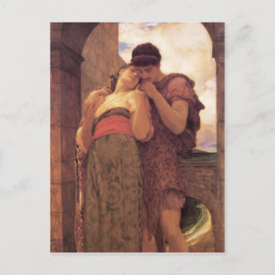Wedded in detail - Lord Frederick Leighton Postcard