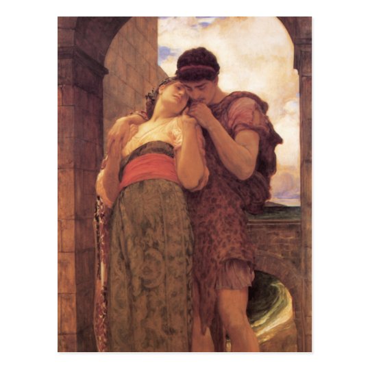 Wedded in detail - Lord Frederick Leighton Postcard