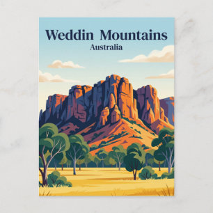 Weddin Mountains National Park Australia Postcard