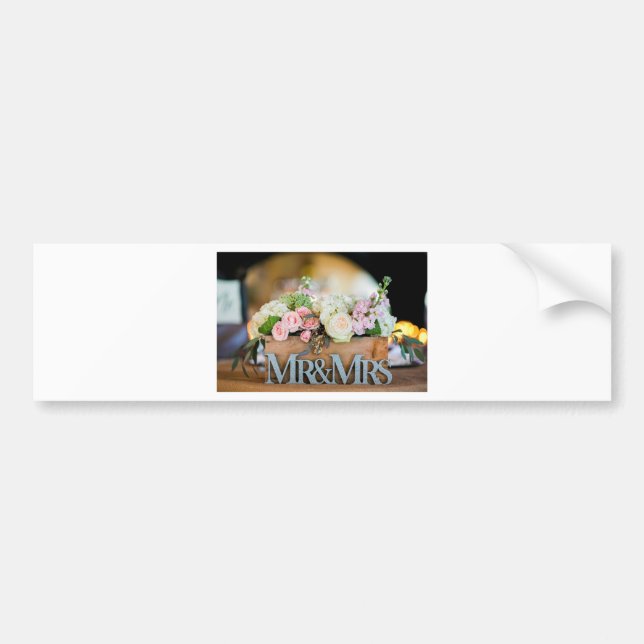 wedding-06 bumper sticker (Front)