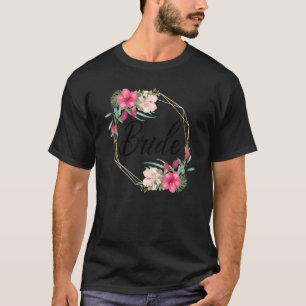 Wedding 2022 Bride Flowers Engagement I Said Yes T-Shirt