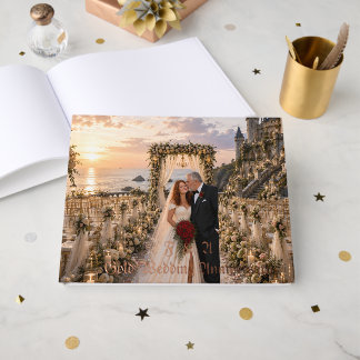 Wedding 50th Anniversary Couple Photo Guest Book