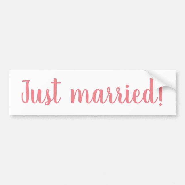 wedding accessories bumper sticker (Front)