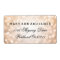 Wedding Address Copper Glitter Lights