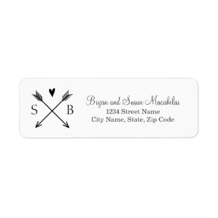 Wedding Address Label