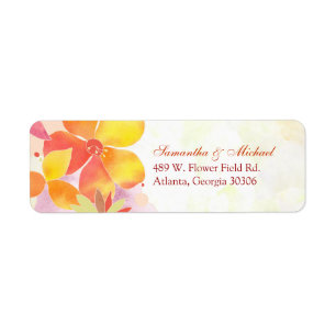 Wedding Address Label