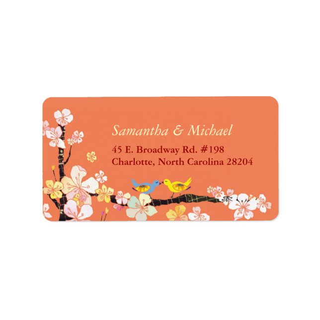 Wedding Address Labels (Front)