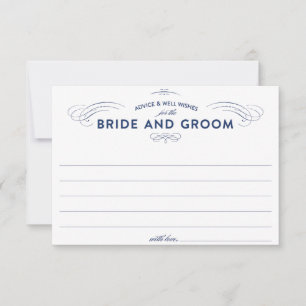 Wedding Advice Cards