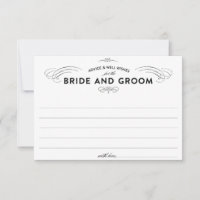Wedding Advice Cards