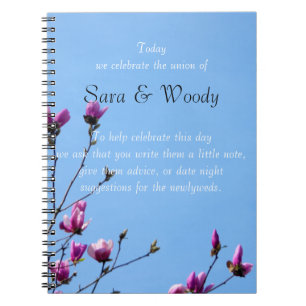 Wedding Advice Notebook