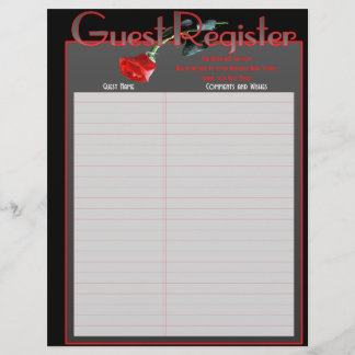 Wedding Album Guestbook Pages