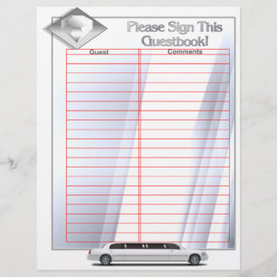 Wedding Album Guestbook Pages (Loose-leaf inserts)