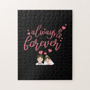 Wedding Always And Forever Jigsaw Puzzle