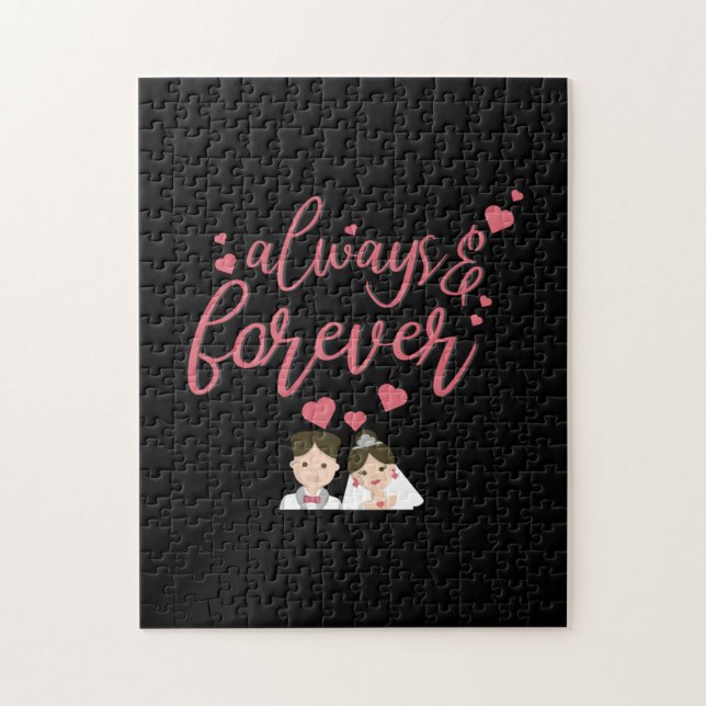 Wedding Always And Forever Jigsaw Puzzle (Vertical)