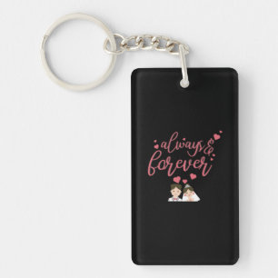 Wedding Always And Forever Key Ring