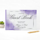 Wedding | Amethyst Purple Script Silver