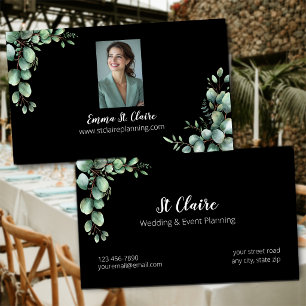 Wedding and Event Planner Business Card