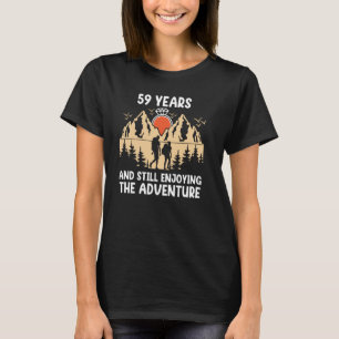 Wedding Anniversary 59 Years Still Enjoying Advent T-Shirt