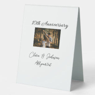 Wedding Anniversary add name year image text coule