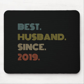 Wedding Anniversary Best Husband Since 2019 Mouse Mat