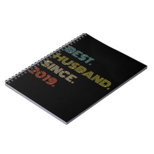 Wedding Anniversary Best Husband Since 2019 Notebook