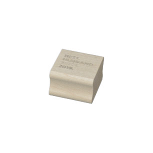 Wedding Anniversary Best Husband Since 2019 Rubber Stamp