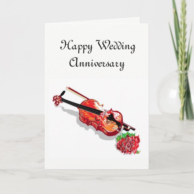 Wedding Anniversary Card (Front)