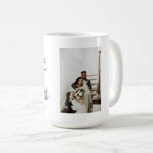 Wedding anniversary couples gift coffee mug