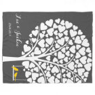 Wedding Anniversary Fleece Blanket personalized