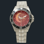 Wedding Anniversary Gifts for Man Mens Wrist Watch<br><div class="desc">Style: Men's Stainless Steel Bracelet Watch The Men's Stainless Steel Watch is built for adventure. Designed as a nod to classic diver and military watches, it features stainless steel construction, an adjustable bezel, and water resistance to over 300 feet. Personalise the watch with your designs and text for a stylish...</div>