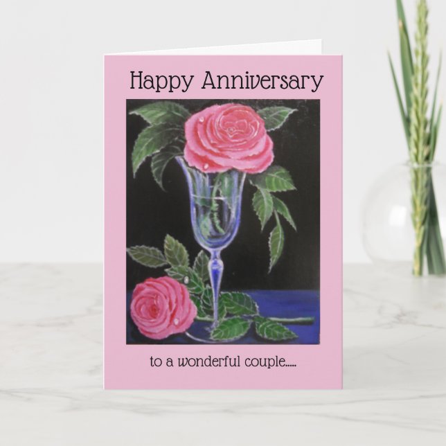 Wedding Anniversary/Greeting Card (Front)