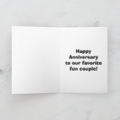 Wedding Anniversary Humour Card For Couple (Inside)