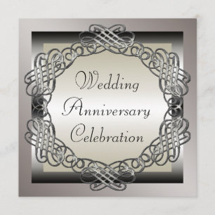 Wedding Anniversary Invitation