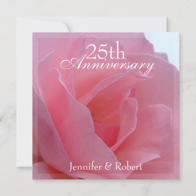 Wedding Anniversary Invitation (Front)