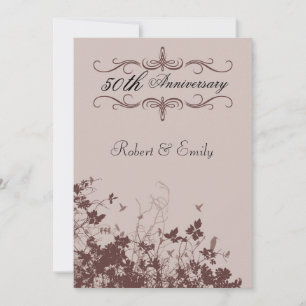 Wedding Anniversary Invitation