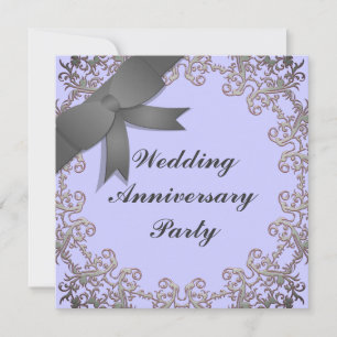 Wedding Anniversary Invitation