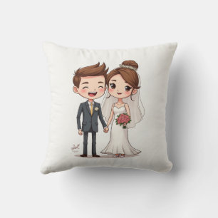 Wedding Anniversary Pillows