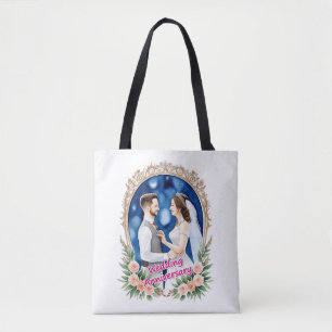 Wedding Anniversary Tote Bags